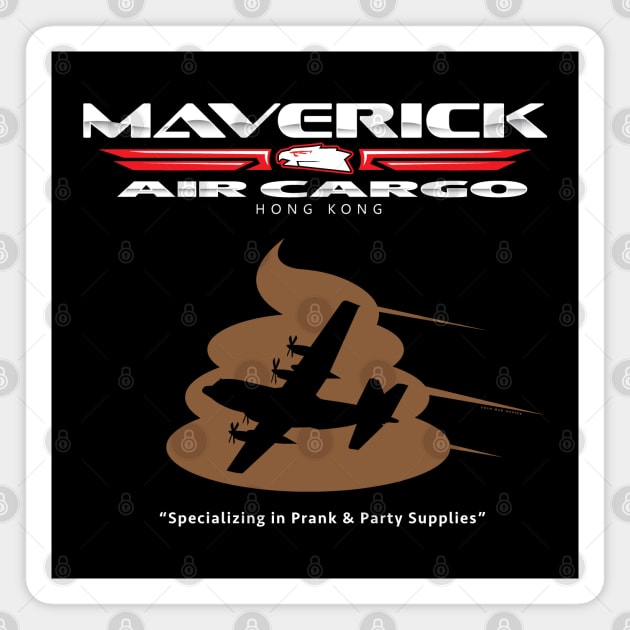 Maverick Air Cargo Magnet by Illustratorator